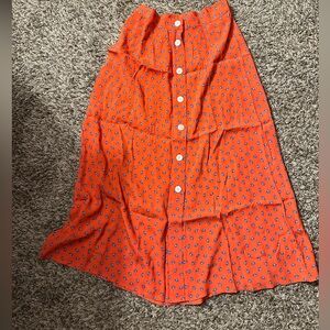 Gap women’s button up skirt